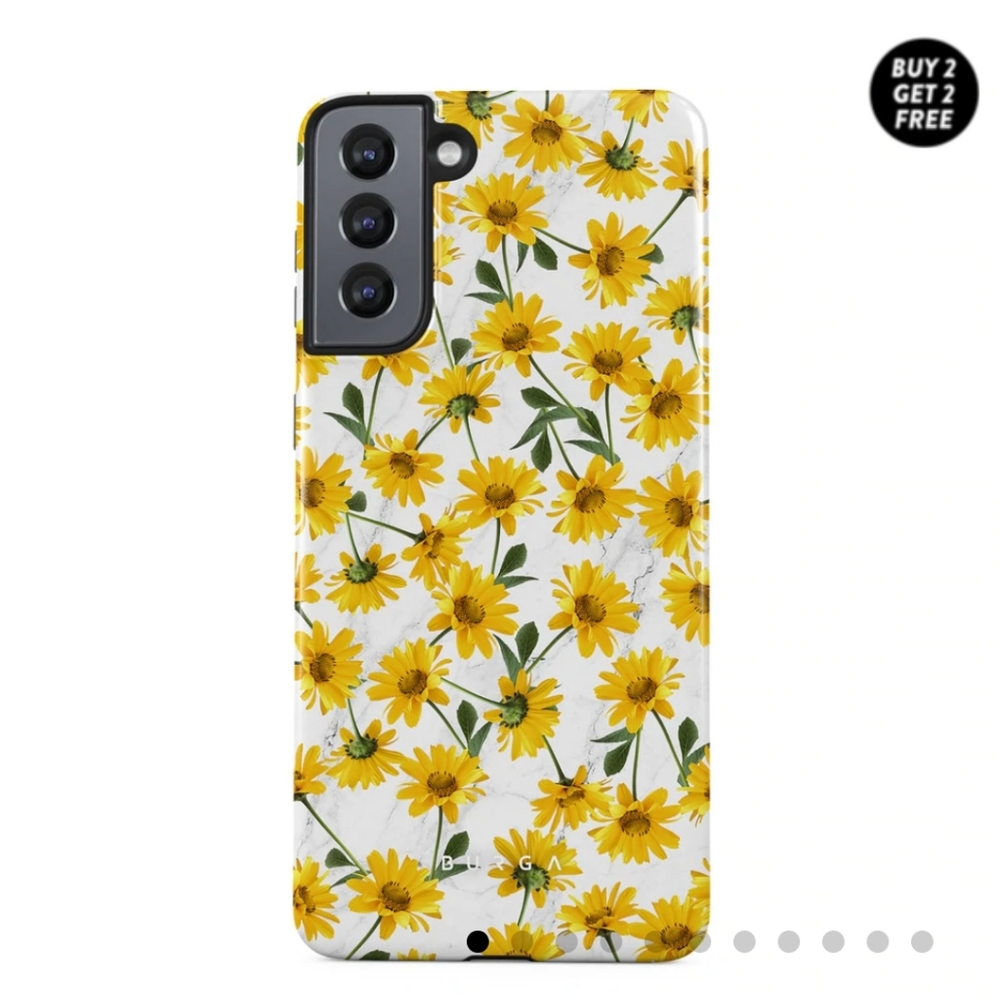 Burga Samsung galaxy S21 Summer Scent case WITH POPSOCKET MOUNT!